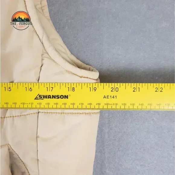 Ralph Lauren Polo White Puffer Vest Quilted Hideaway Hood Size M - Picture 7 of 11